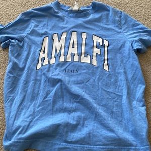 Amalfi Blue Graphic Tee